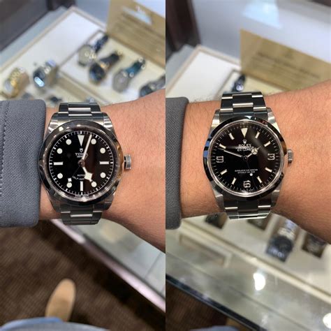 tudor black bay 36 rolex explorer|bb36 tudor.